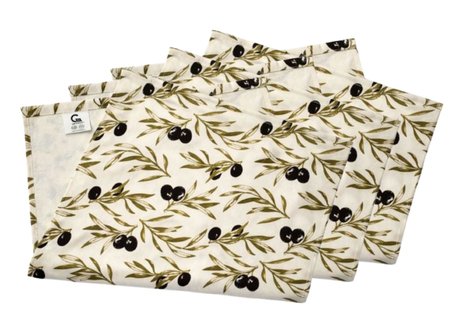 Набір рушників GM Textile кухонних махрових Оливки 40х60 см 3шт. (5714703033344)